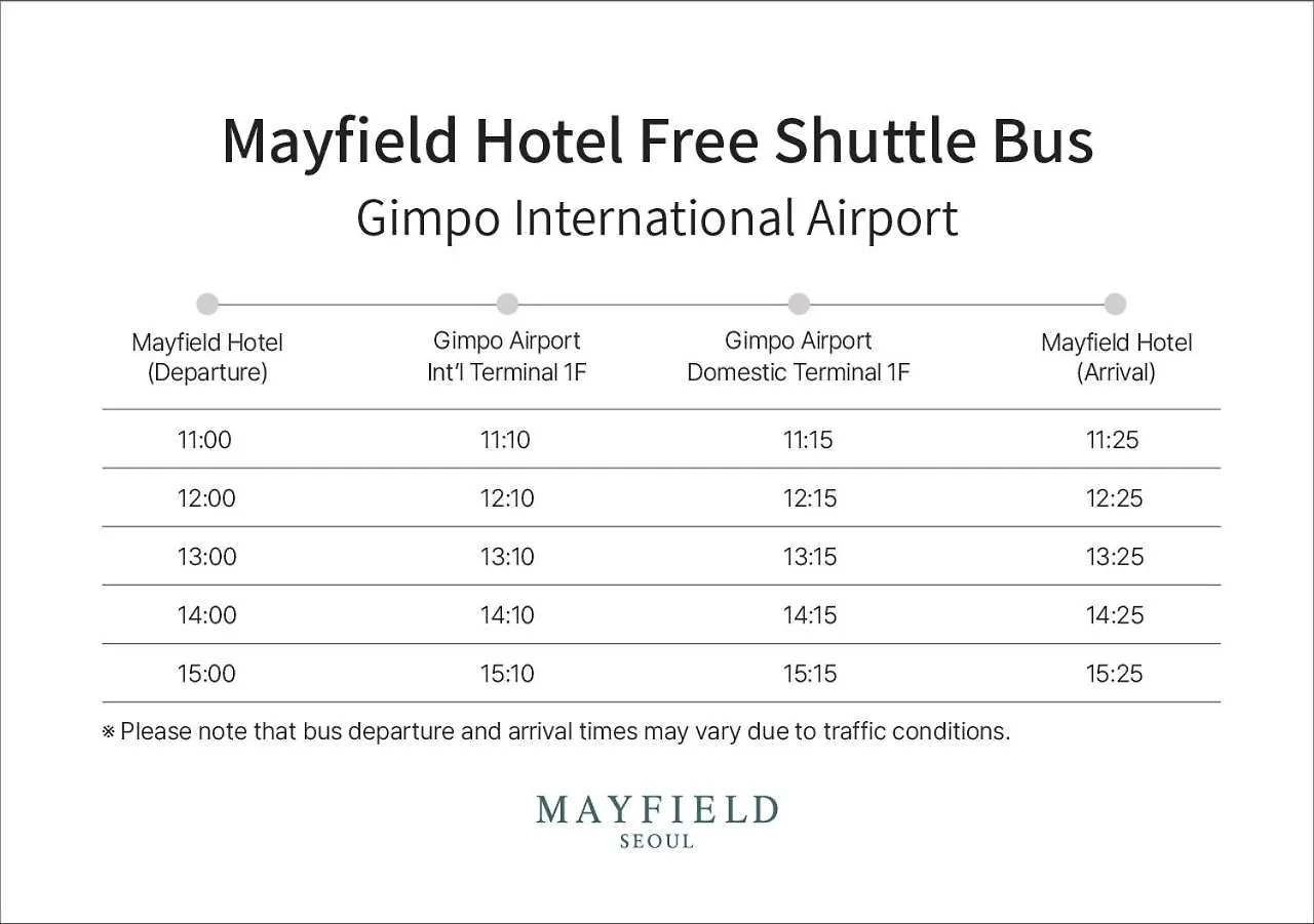 Mayfield Hotel Seul